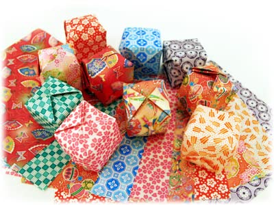 JapanBargain, 300 Sheets Japanese Washi Paper Chiyogami Paper Origami Folding Paper Yuzen Style 3 inch Made in Japan, 7.5 cm