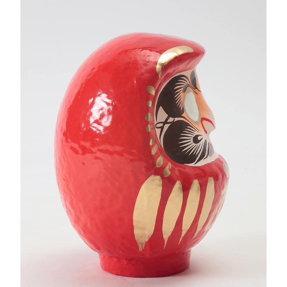 YOSHINOYA KYUBEI Daruma Doll 6.0 inch Japanese Good Luck Charm Made in Japan GDS-03-Z-US