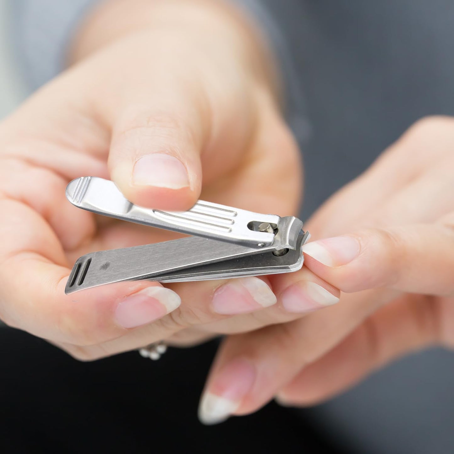 Seki Edge Nail Clippers (SS-106) - Stainless Steel Fingernail Clippers for Men & Women - Sharp Cutting Edges for Thick Nails - Professional & Home Use - Made in Japan