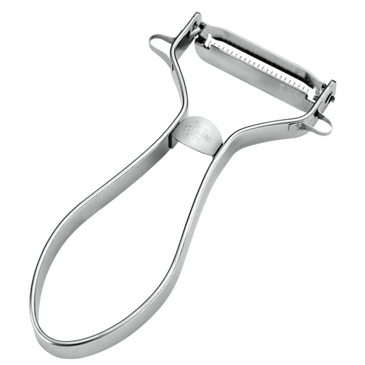 Shimomura Kougyou PG-636 Professional Grade Rapid Tumor Peeler, Dishwasher Safe, Made in Japan, Silver